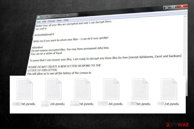 Pywdu files Pywdu files