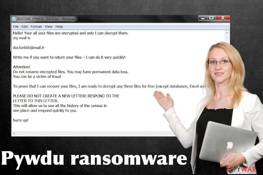 Pywdu ransomware Pywdu ransomware
