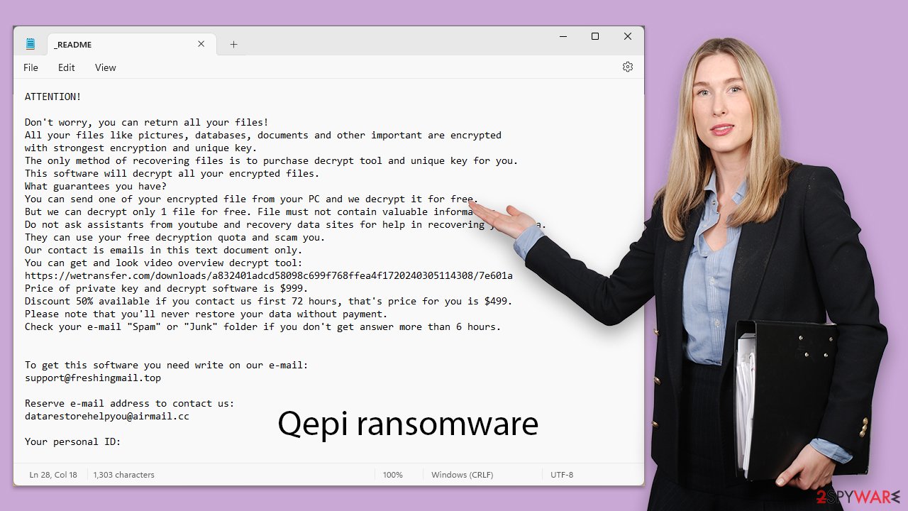 Qepi ransomware Qepi ransomware