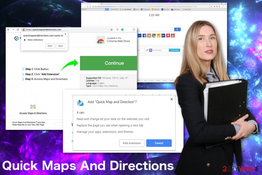 Quick Maps And Directions virus Quick Maps And Directions virus