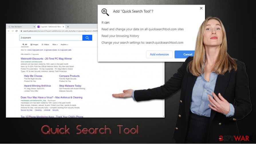 Quick Search Tool hijack Quick Search Tool hijack