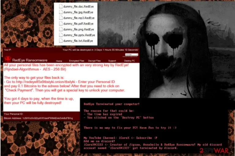 RedEye ransomware