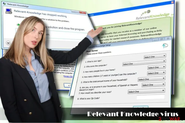 Showing Relevant Knowledge hijack