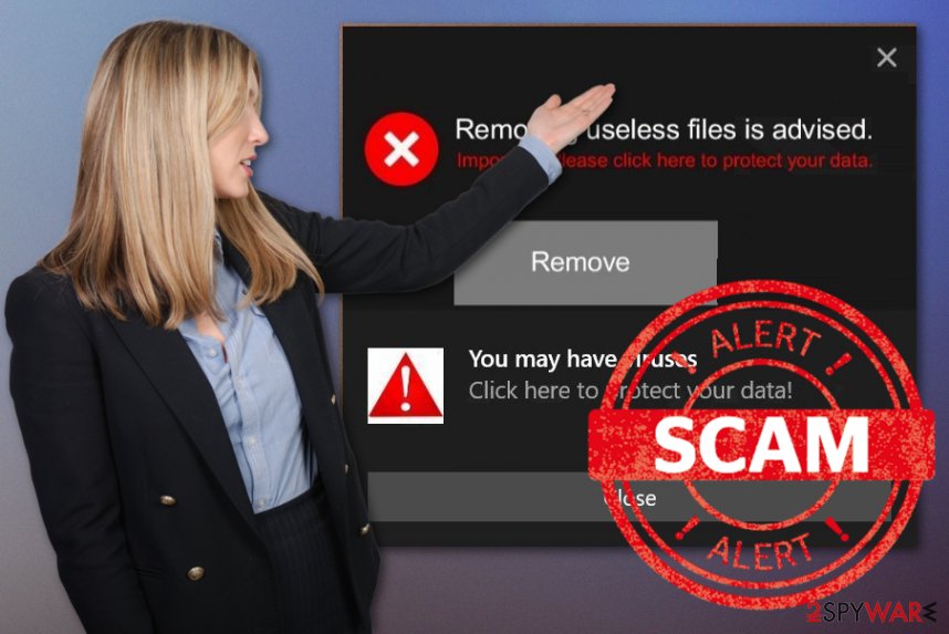 Removing useless files is advised virus Removing useless files is advised virus