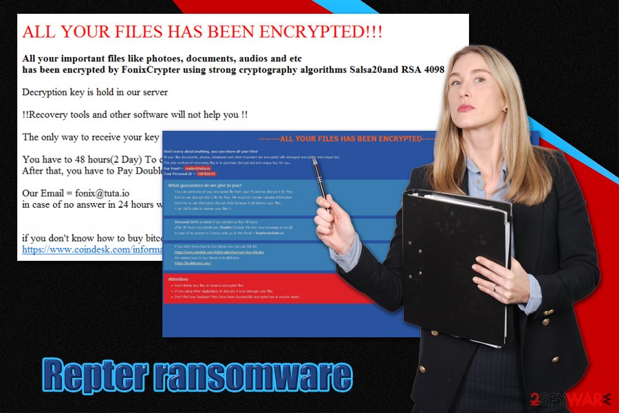 Repter ransomware virus Repter ransomware virus