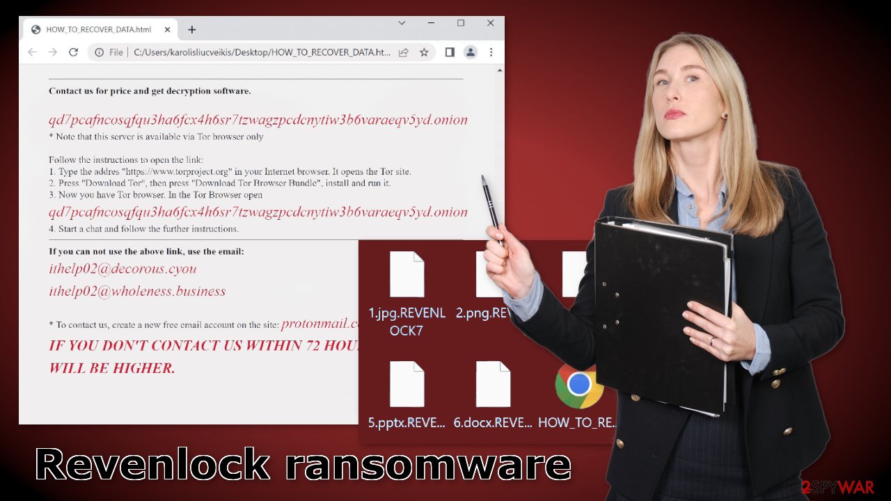 Revenlock ransomware Revenlock ransomware