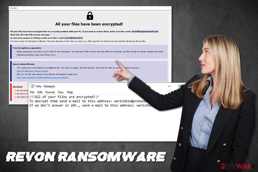 Revon ransomware virus Revon ransomware virus