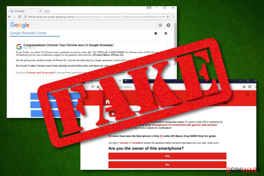 Reward center pop up scam Reward center pop up scam