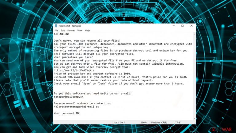 Rigj ransomware Rigj ransomware