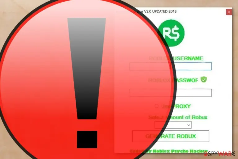 Roblox malware