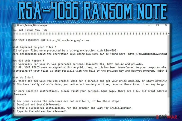 RSA-4096 ransom note