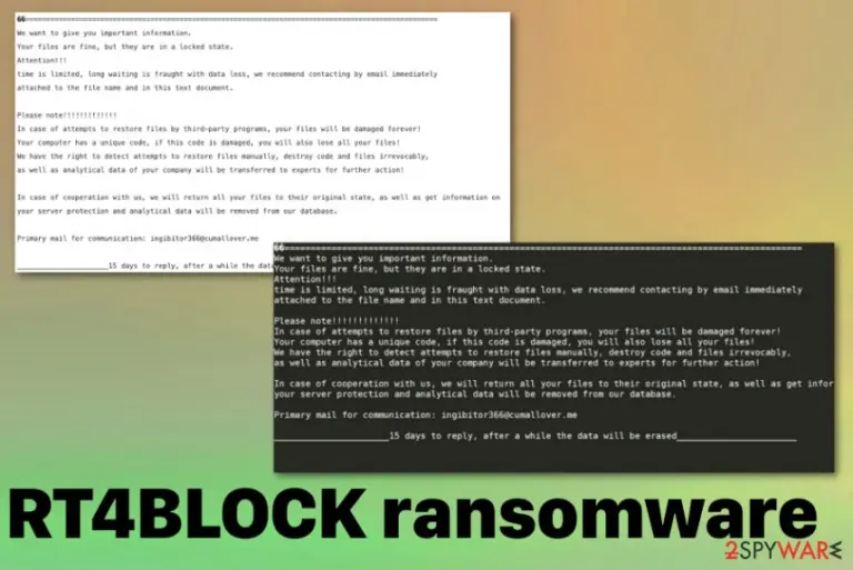 RT4BLOCK ransomware