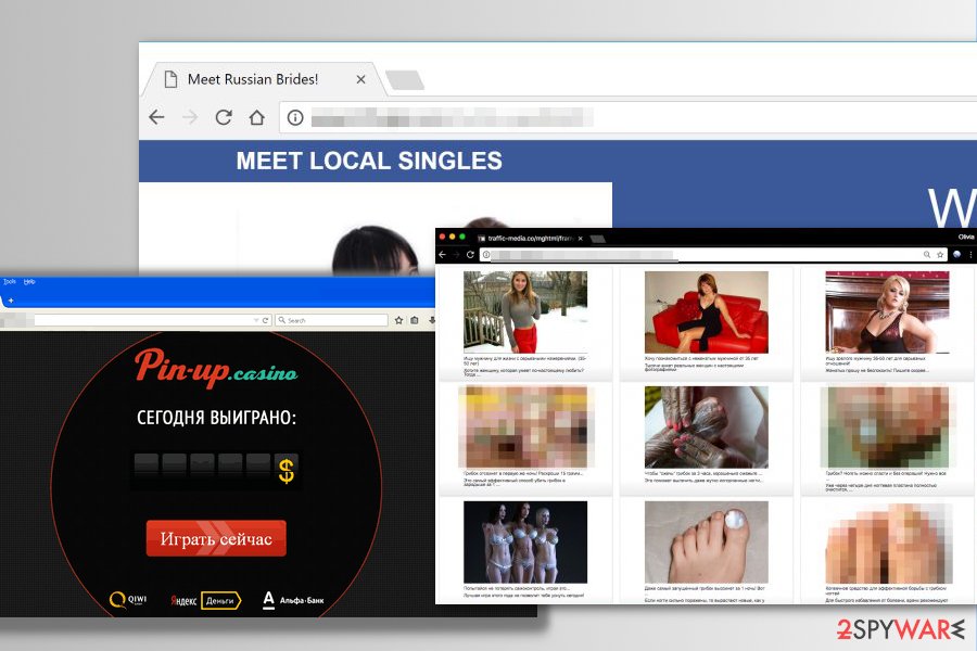 Russian ads virus examples Russian ads virus examples
