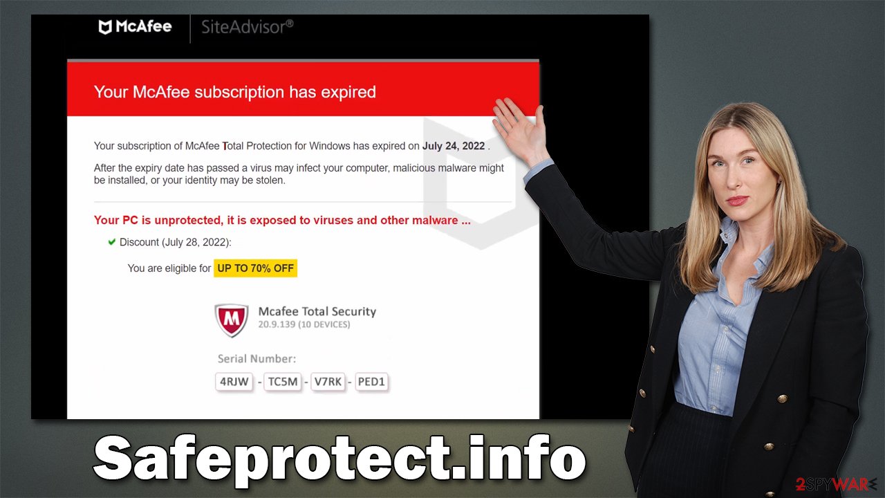 Safeprotect.info scam Safeprotect.info scam
