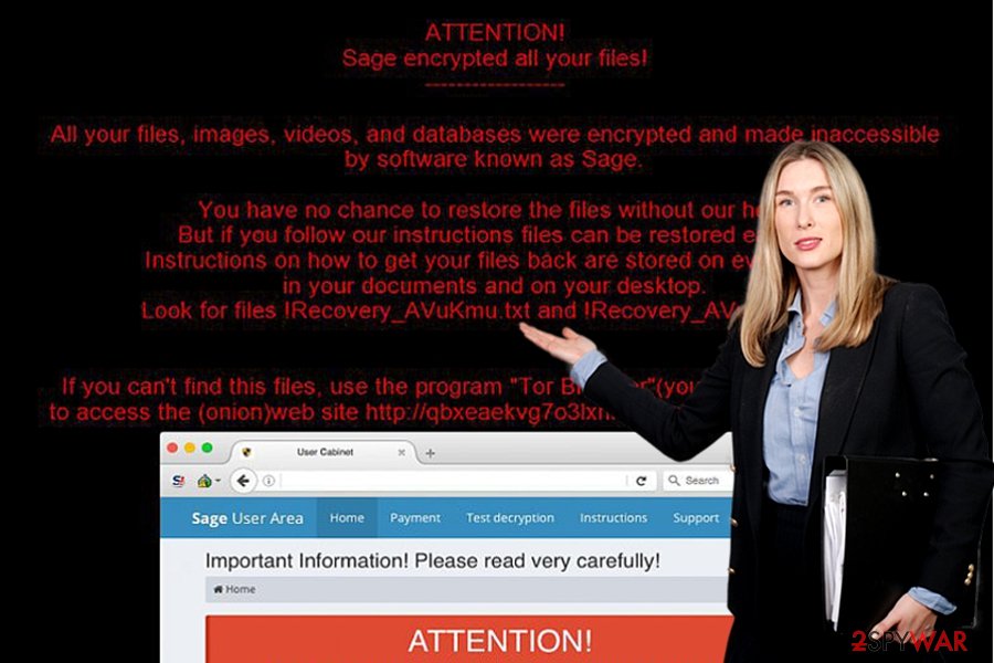 The image of Sage ransomware The image of Sage ransomware