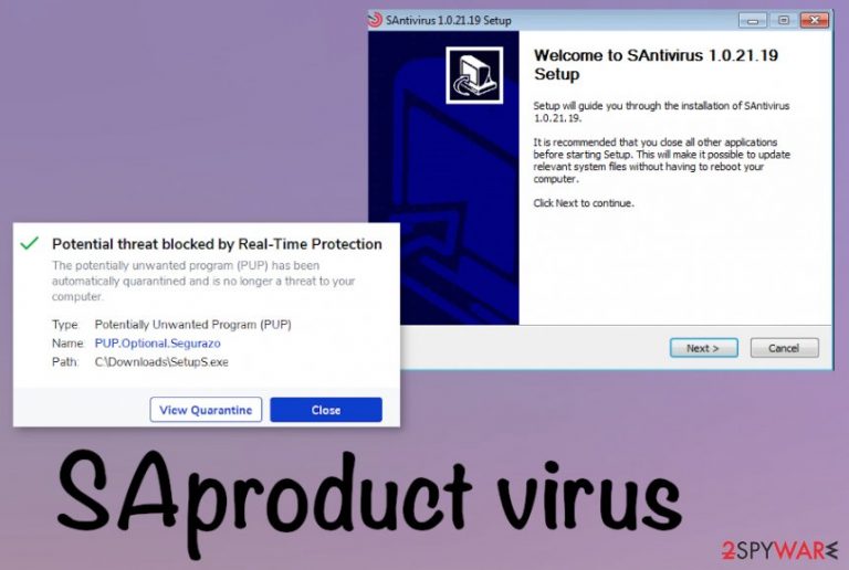 SAproduct virus SAproduct virus