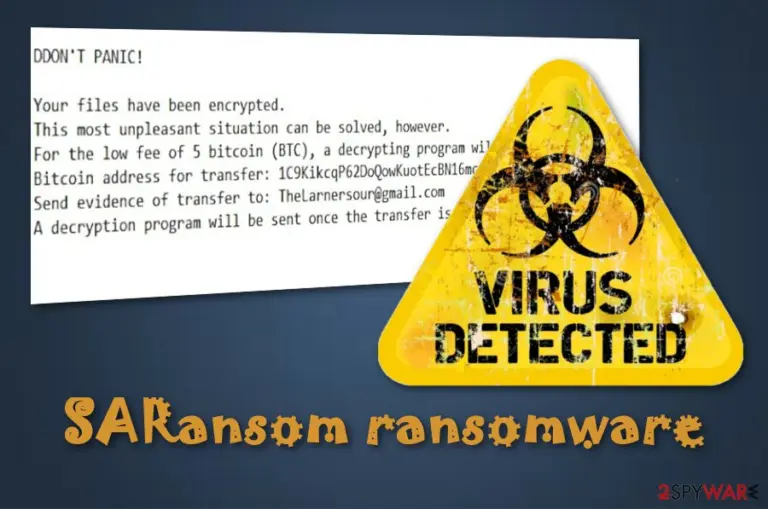 SARansom ransomware