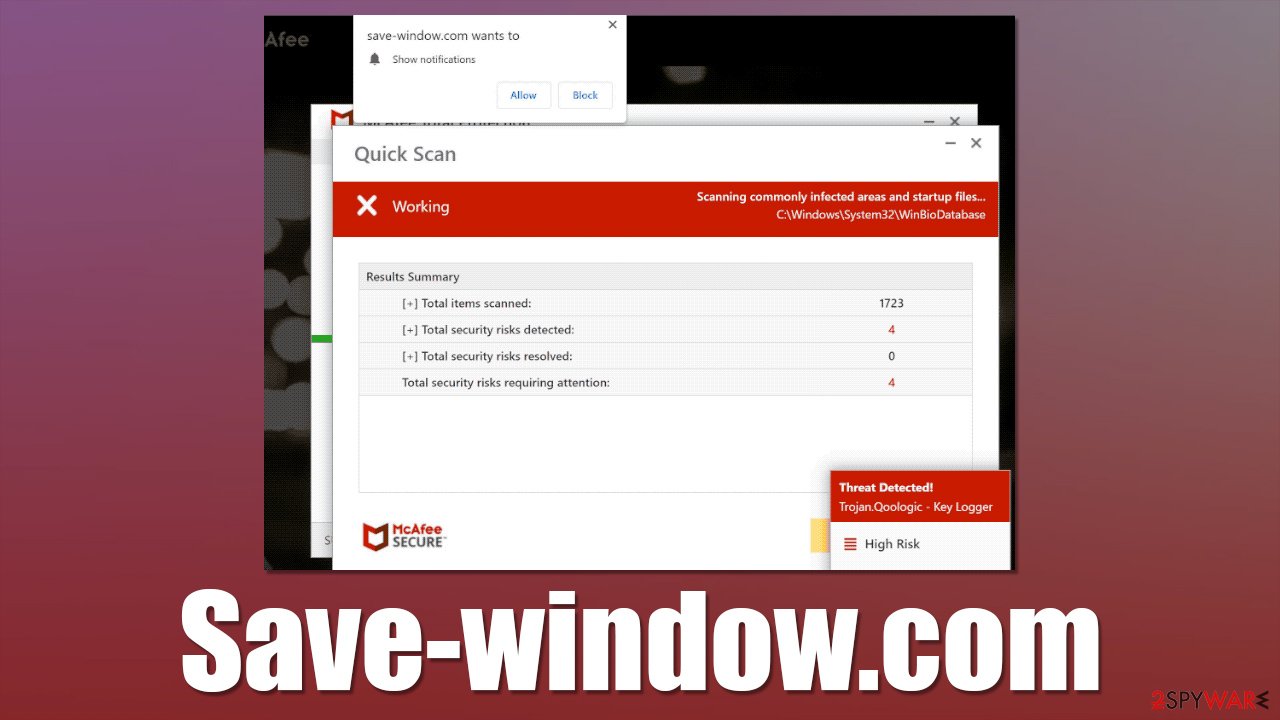 Remove Save-window.com ads (scam) - Free Guide