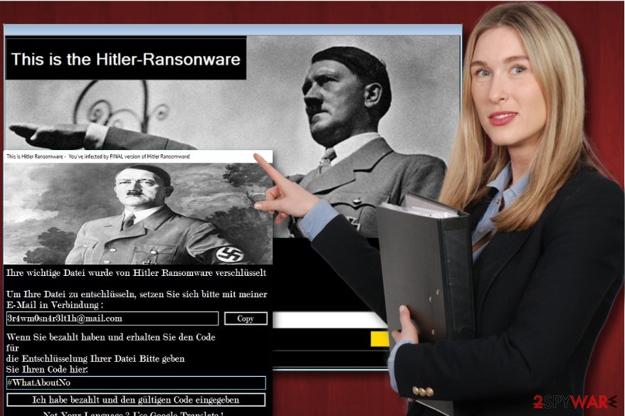 Hitler ransomware virus Hitler ransomware virus