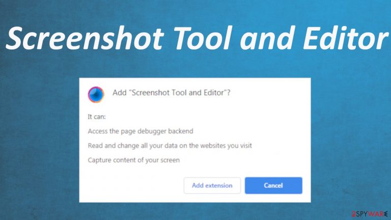 Screenshot Tool and Editor Screenshot Tool and Editor