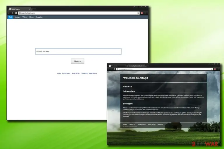 Search.altagit.com virus