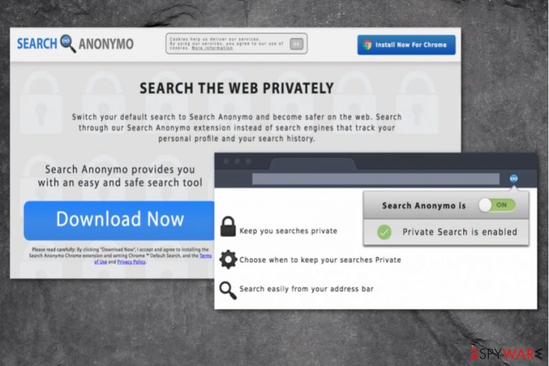 Search Anonymo virus Search Anonymo virus