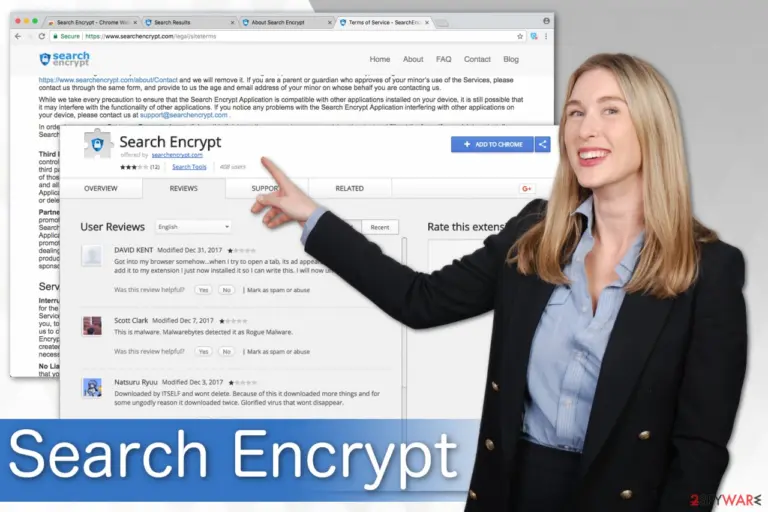 Search Encrypt illustration