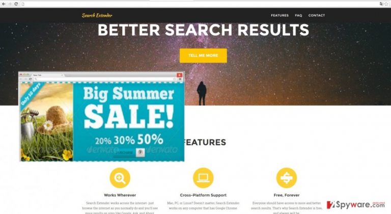 The picture showing Search Extender The picture showing Search Extender