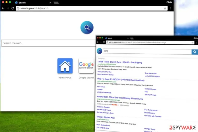 Search.gsearch.io attack
