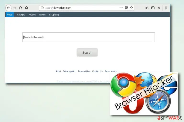 Search.lavradoor.com hijack