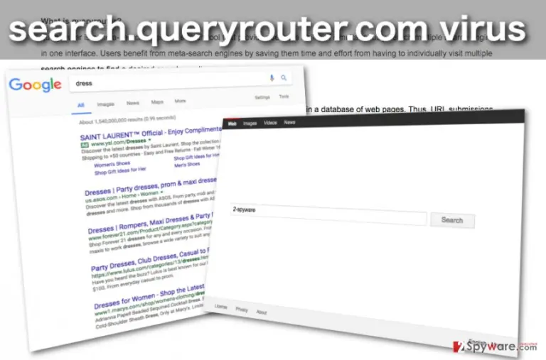 Image of the Search.queryrouter.com browser hijacker