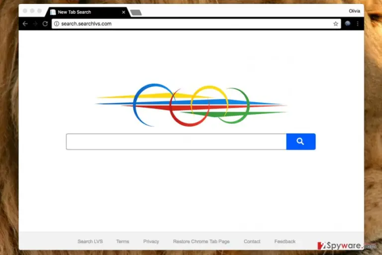 Search.searchlvs.com browser hijacker