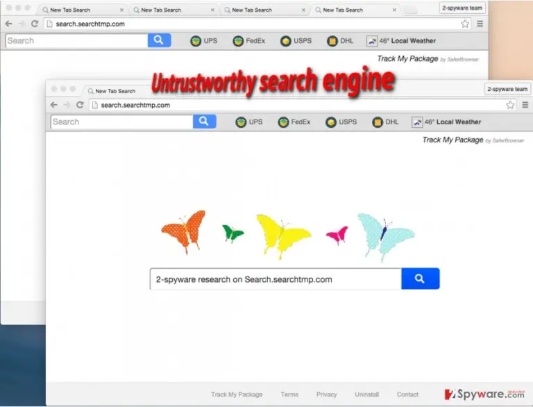 Search.searchtmp.com browser hijacker
