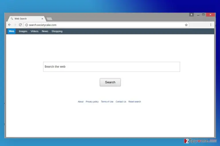 Screenshot of Search.societycake.com