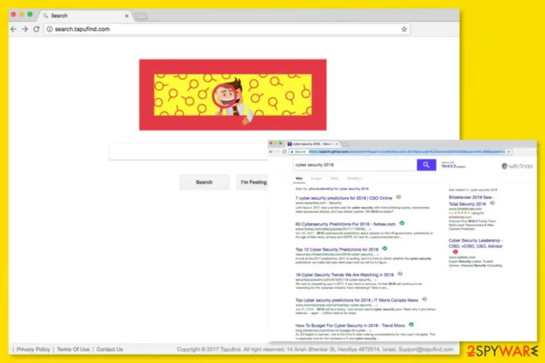 Search.tapufind.com search engine