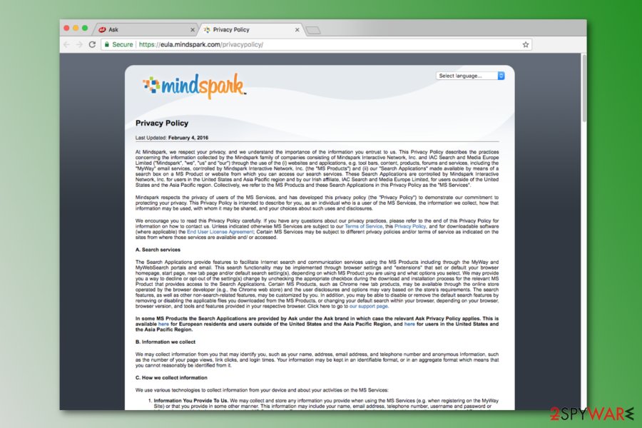 Search.tb.ask.com Privacy Policy Search.tb.ask.com Privacy Policy