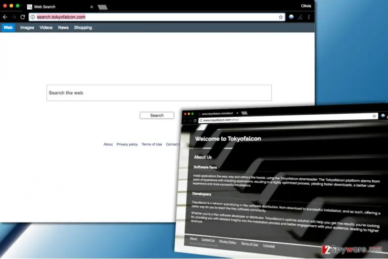 Search.tokyofalcon.com virus