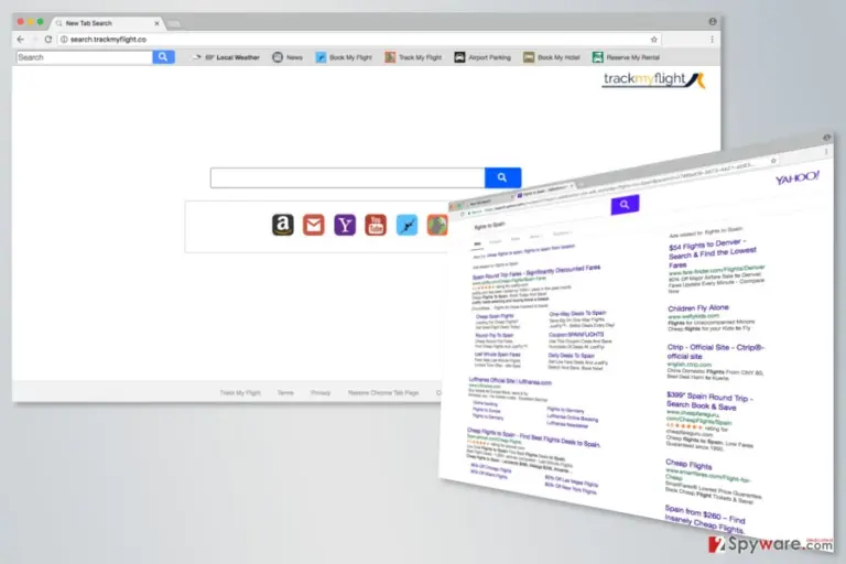 The image of Search.trackmyflight.co search engine