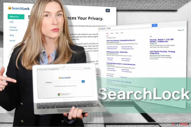 The image of Searchlock virus