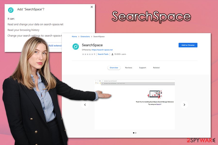 SearchSpace hijack SearchSpace hijack