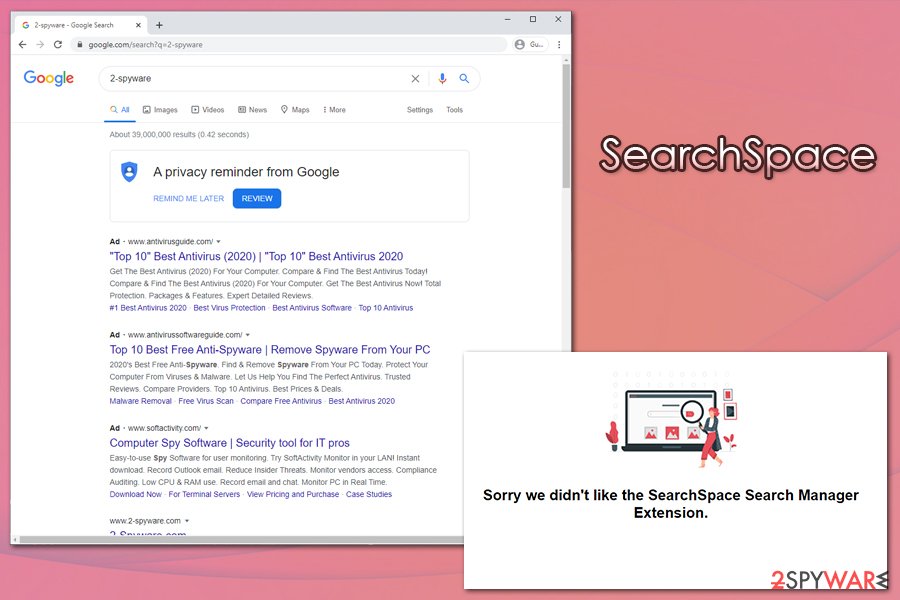 SearchSpace virus SearchSpace virus