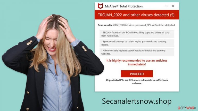 Secanalertsnow.shop scam