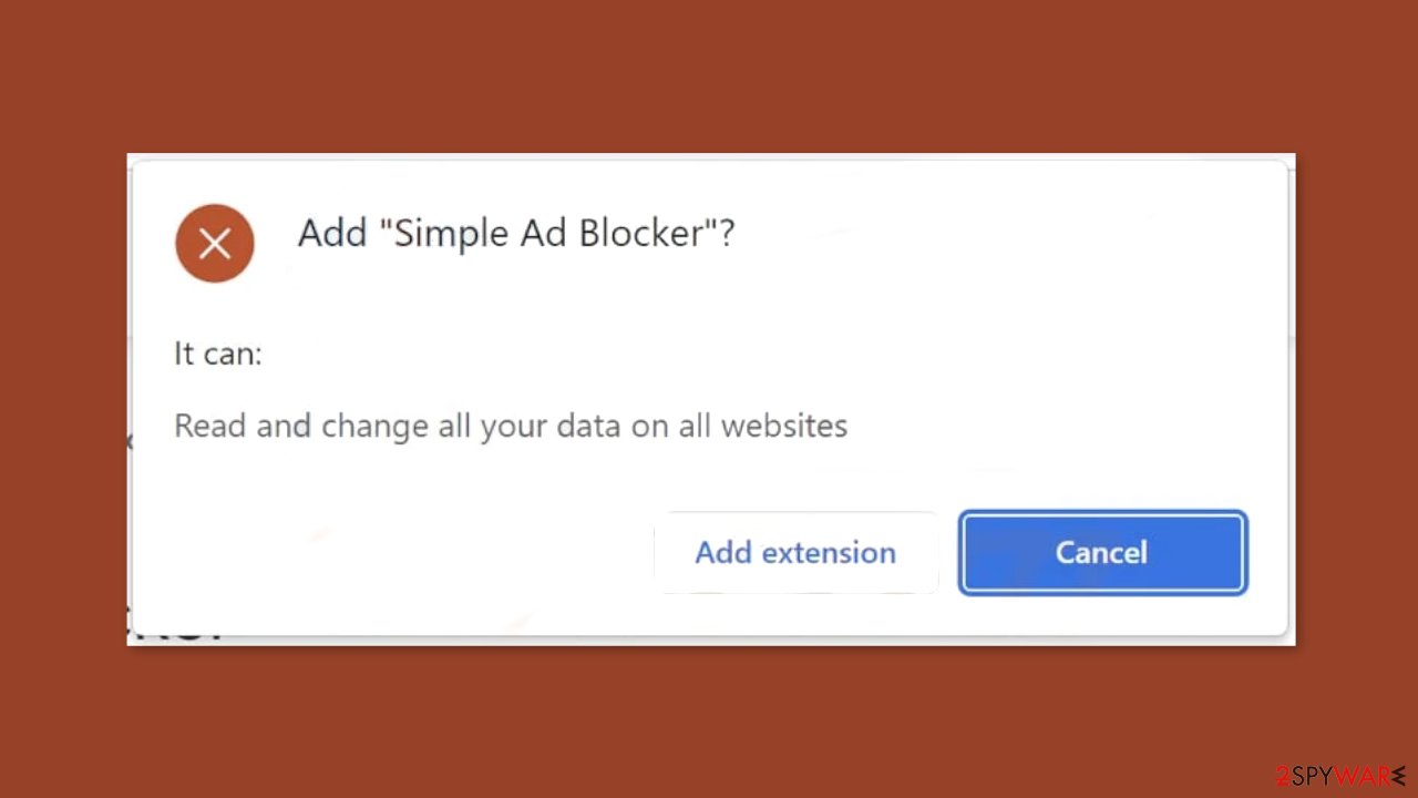Simple Block R Remove Simple Ad Blocker adware (virus) - Free Guide