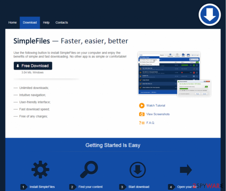 SimpleFiles removal SimpleFiles removal