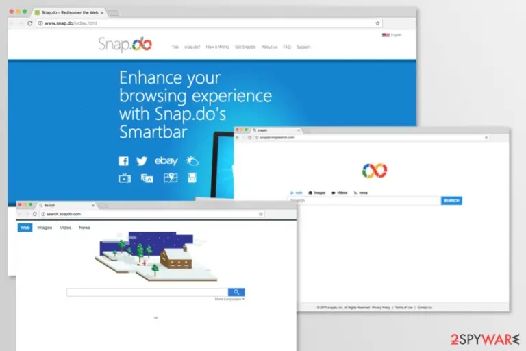 Examples of Snapdo serach engines
