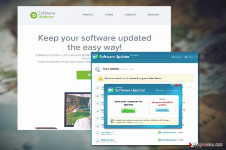Software Updater virus Software Updater virus