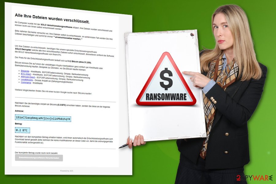 SOLO ransomware virus SOLO ransomware virus
