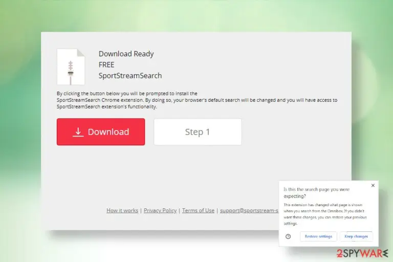 SportStreamSearch installation