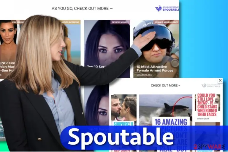 Spoutable ads