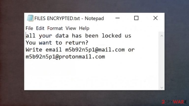 Sss ransomware virus